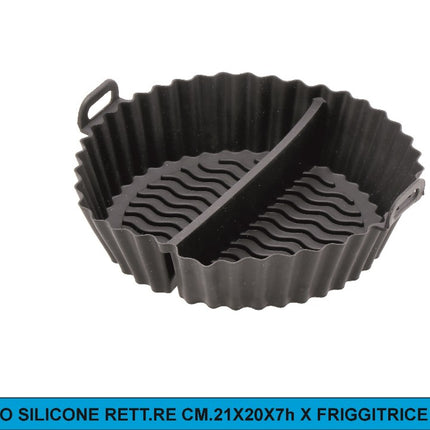 Cestello Silicone Rett.Re Cm.21X20X7H X Friggitrice Ad Aria Star