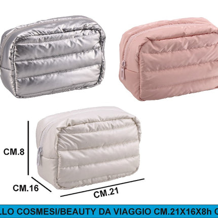 BORSELLO COSMESI/BEAUTY DA VIAGGIO CM.21X16X8h COL. ASS. Star