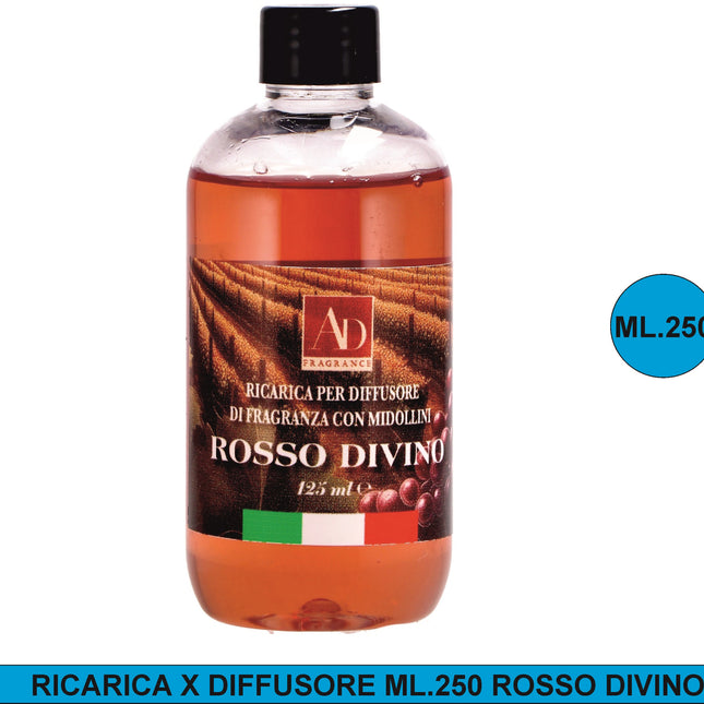 Ricarica X Diffusore Ml.250 Rosso Divino Star