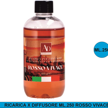 Ricarica X Diffusore Ml.250 Rosso Vivace Star