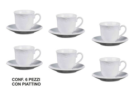Tazzine Caffe' Conf. 6 Pz. C/Piatt. Star