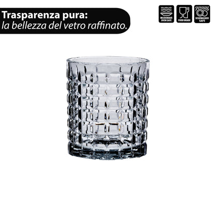 Bicchiere Vetro Conf. 6 Pz. Cl.Cl.30 Leyla Star