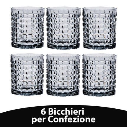 Bicchiere Vetro Conf. 6 Pz. Cl.Cl.30 Leyla Star