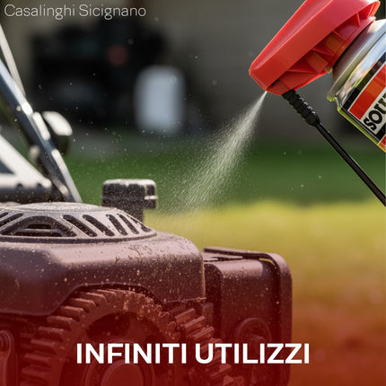 Soudal Multi Spray 300ml (No Silicone): Sbloccante Tecnico, Lubrificante & Spray Contatti Soudal