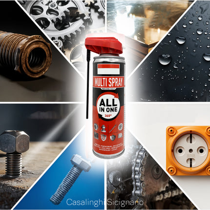 Soudal Multi Spray 300ml (No Silicone): Sbloccante Tecnico, Lubrificante & Spray Contatti Soudal