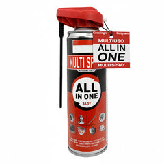 Soudal Multi Spray 8-in-1: Sbloccante Tecnico, Lubrificante & Spray Contatti (No Silicone) - 300ml Soudal