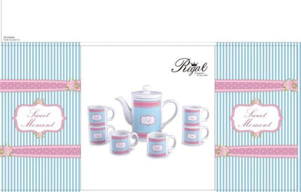 Tazzine Caffe' Conf. 6 Pz. + Caffettiera Sweet Moment Sud Import