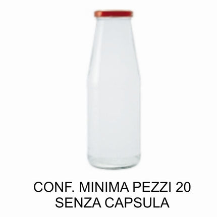 VASETTO VETRO PER PASSATA CC.720/53 CAPACITA’ 0,7 LITRI Ambrosio Vetri