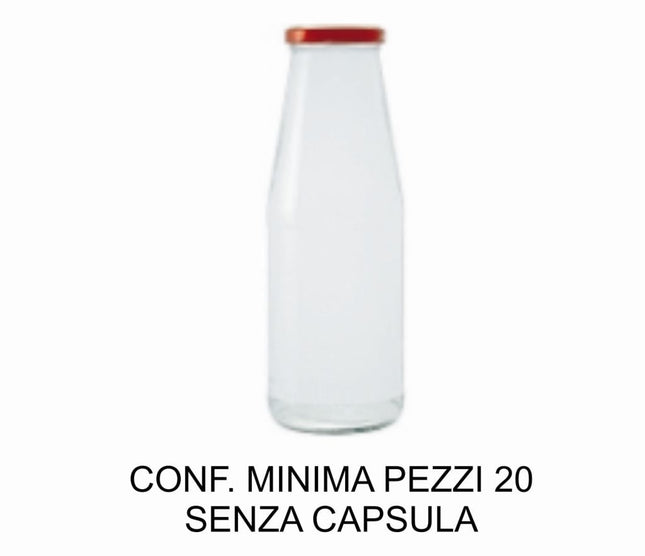 VASETTO VETRO PER PASSATA CC.720/53 CAPACITA’ 0,7 LITRI Ambrosio Vetri