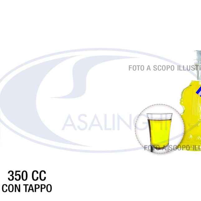 Bottiglia Vetro Opera Cc.350 Con Tappo-8057018591206