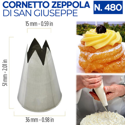 Sicignano Sac À Poche Professionale Riutilizzabile Con Beccuccio F5