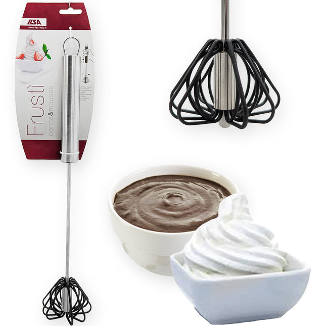 Ilsa Sbattitore Frusta A Pressione Ilsa In Acciaio Inossidabile Resistente 38,5 Cm Ilsa