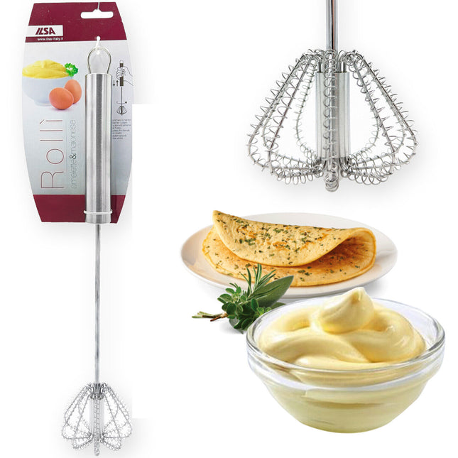 Ilsa Sbattitore Frusta A Pressione Ilsa In Acciaio Inossidabile Resistente 38,5 Cm