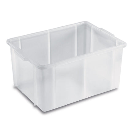 Giganplast Scatola In Plastica Contenitore Grande Rettangolare Per Alimenti Sovrapponibile Giganplast