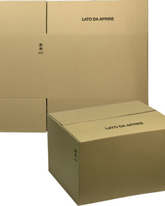 Casalinghi Sicignano Scatole Cartone Doppia Onda BC 40×40×9 cm – Imballaggio Spedizioni Pacchi, Ondulato Robusto, Confezioni da 1/2/4/6/10/20 Pezzi Casalinghi Sicignano