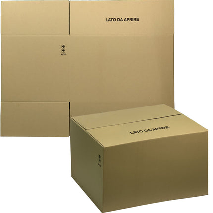Scatole Cartone Ondulato Imballaggio Spedizioni Pacchi Onda Singola C 60x40x38h