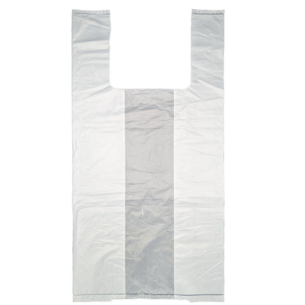 Scatole Rotoli Sacchetti Plastica Negozio Shopping Compere Bianchi Trasparenti