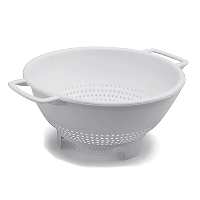 Stefanplast Scolapasta In Plastica Bianco Per Cucina, Vari Diametri Disponibili, Design Funzionale Stefanplast