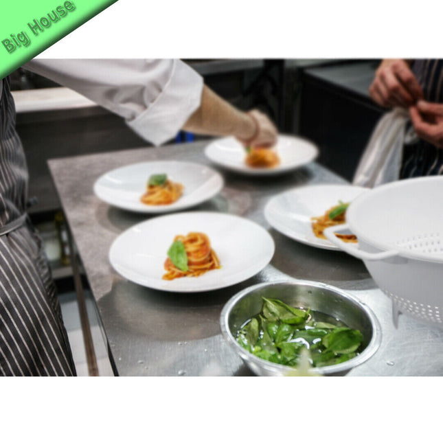 Scolapasta In Plastica Per Cucina Bianco Stefanplast A Immersione Mano Mezzaluna