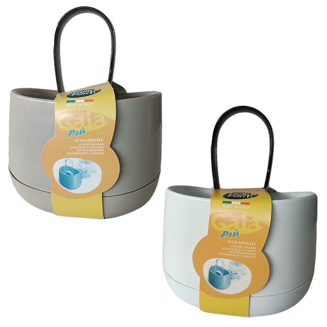 Belli & Forti Scolaposate Da Appoggio In Plastica Alto Gaia Piu' Asciugare Posate Da Cucina