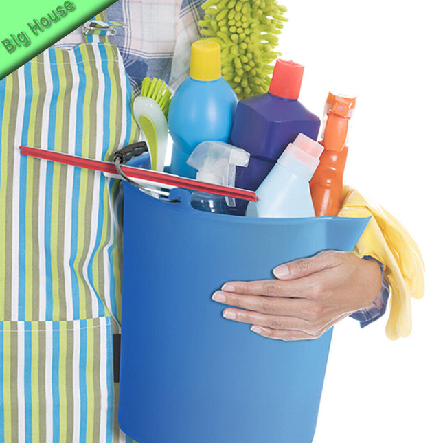 Secchio Per Lavare A Terra Acqua Con Manico Plastica Industriale Resistente