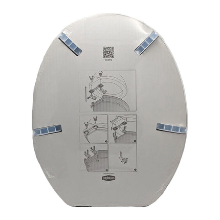 Stefanplast Sedile Wc Bianco 47X38X4H