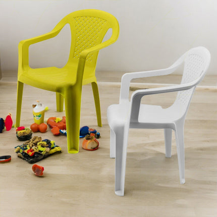 Progarden Sediolina Baby Bimbi Mini Sedia Piccola Bambini Impilabile Asilo Nido Colorata
