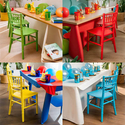 Due Esse Sediolina Baby Tiffany In Plastica Per Bambini, Ergonomica E Robusta, 31X28X62H