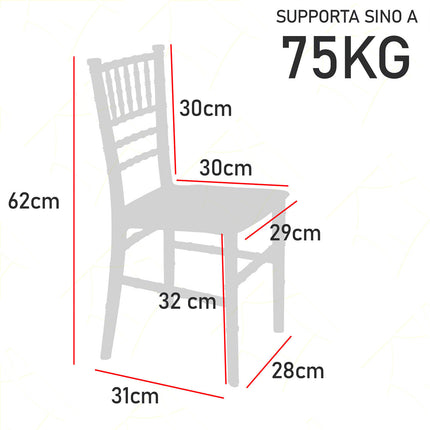 Due Esse Sediolina Baby Tiffany In Plastica Per Bambini, Ergonomica E Robusta, 31X28X62H