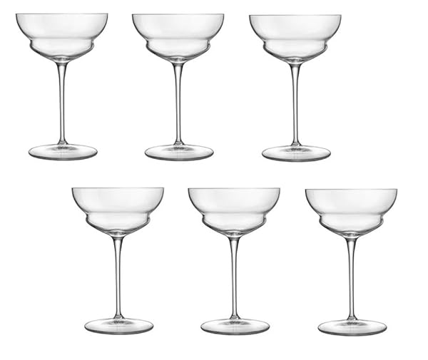 Set 6 Calici Bicchieri In Vetro Backdoor'20S Hemingway 25 Cl Luigi Bormioli Bormioli Luigi