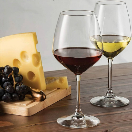 Bormioli Rocco Calice Divino - Confezione Da 6 Pezzi, Cl.53 Vino Rosso
