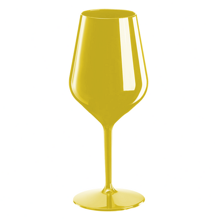 Goldplast Set 6 Calici Vino Spumante Tritan Colorati Aperitivi Rinfresco Compleanno 470Ml