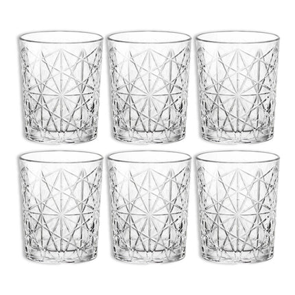 Set 6/12 Bicchieri Lounge Dof 390Ml Eleganti Resistenti Cocktail Bevande