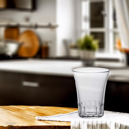 Set Bicchieri Amalfi 20 Cl - 4/8 Pezzi - Vetro Elegante Per Acqua E Bibite