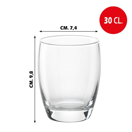 Set Bicchieri L'Eau 30 CL 3/6 Pz Eleganti per Acqua e Bibite Eleganti di Qualità