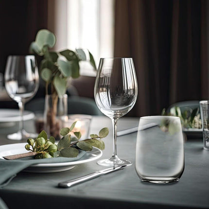 Set Bicchieri in Cristallo Restaurant 43 CL  3/6 Pezzi Ideali per Acqua e Bibite