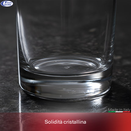 Bicchieri Acqua Bormioli Rocco Cortina 25 cl - Vetro Trasparente Made in Italy, Design Pulito e Lavabile in Lavastoviglie - Varie Confezioni Bormioli Rocco