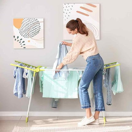 Mollette per Bucato Multicolor, Grandi e Resistenti, in Plastica PP Con Molla Antiruggine – Antivento, Antisegno, Pratiche e Indispensabili per Stendibiancheria Interno Ed Esterno Irge