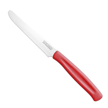 Coltelli da Tavola Dinamik 6 pz in Acciaio Inox 10,7cm con Manico in PP, Lavabili in Lavastoviglie, Taglio Preciso per Uso Alimentare