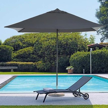 Salmar Ombrellone Alluminio Lipari Mt.3X2 Antracite