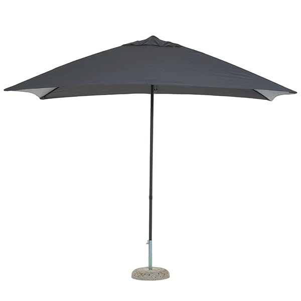 Salmar Ombrellone Alluminio Lipari Mt.3X2 Antracite