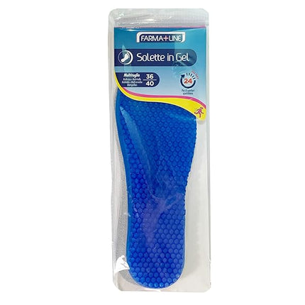 Irge Solette Gel Comfort Plus Ammortizzanti Multiuso Sport Camminate Lavoro 36-40 Irge