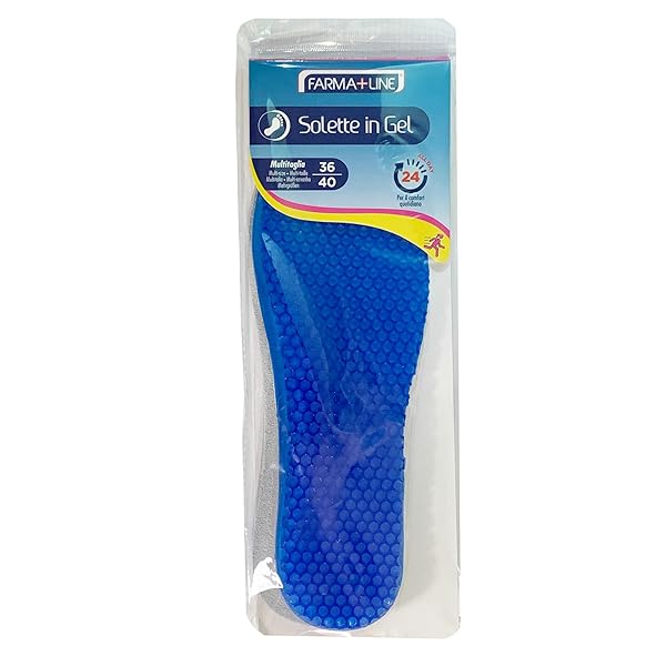 Irge Solette Gel Comfort Plus Ammortizzanti Multiuso Sport Camminate Lavoro 36-40 Irge