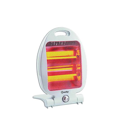 AGV Stufa al Quarzo BRIS 800W – 2 Livelli di Potenza 400/800W, 2 Elementi Riscaldanti, Sistema di Sicurezza Antiribaltamento, Griglia Protettiva, Maniglia Integrata, Riscaldatore Elettrico AGV