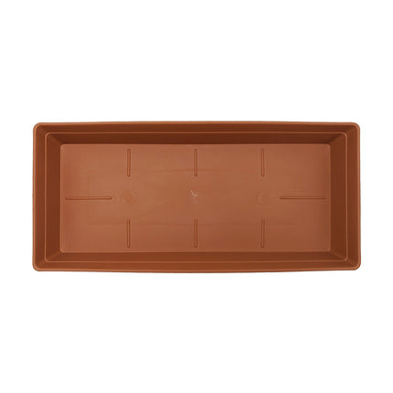 Bama Sottofioriera Alta Plastica Sottovaso Fioriera Sottocassetta Vaso Rettangolare