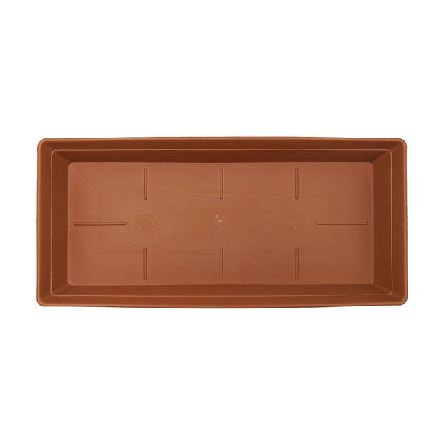 Bama Sottofioriera Alta Plastica Sottovaso Fioriera Sottocassetta Vaso Rettangolare