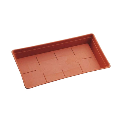 Bama Sottofioriera Alta Plastica Sottovaso Fioriera Sottocassetta Vaso Rettangolare