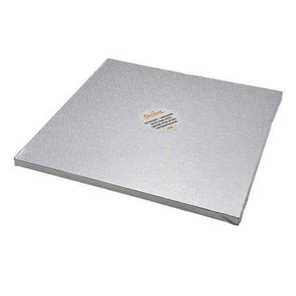 Sottotorta cakeboard silver cm.36x36x1,2h