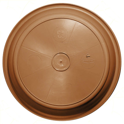 Sottovaso Colore Terracotta Sottofioriera Rotonda Per Vasi Di Grandi Dimensioni