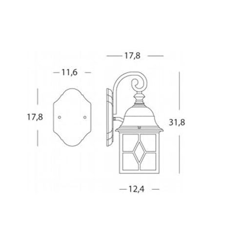 Sovil Illuminazione, Applique In Basso Ip 33 - Linea Rice